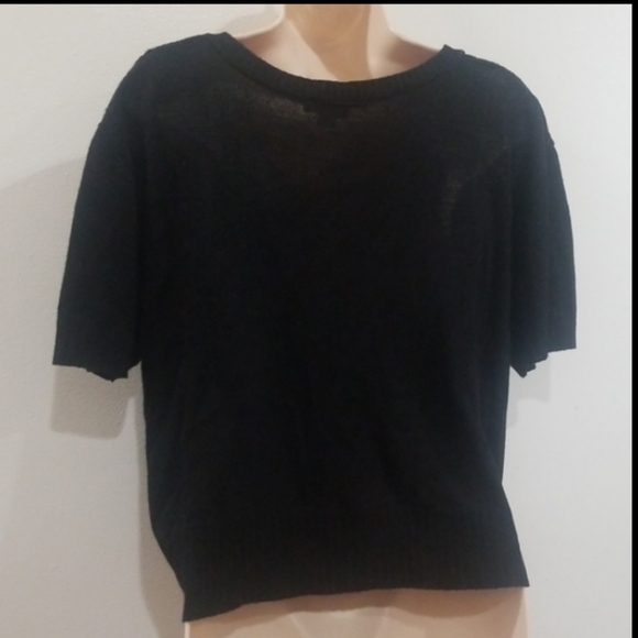 Gabriel New York women's black cable knit sweater - Picture 15 of 16